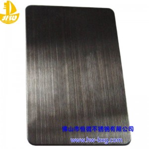 Color stainless steel wire drawing board No. 3